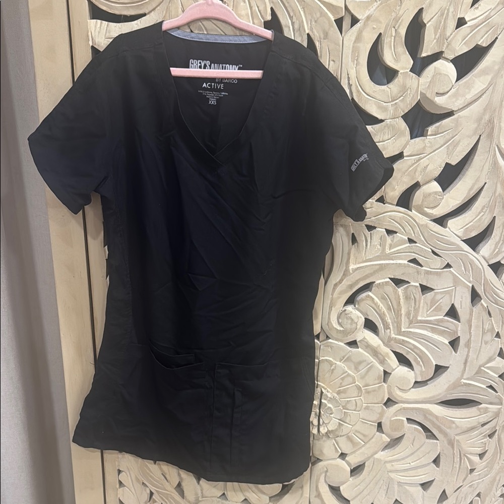 Grey's Anatomy Women's Black Top